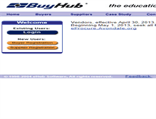 Tablet Screenshot of buyhub.com